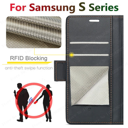 Funda tipo cartera para el S22 Ultra