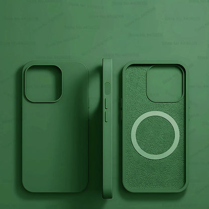 Funda de silicona líquida Magsafe para iPhone 13Pro