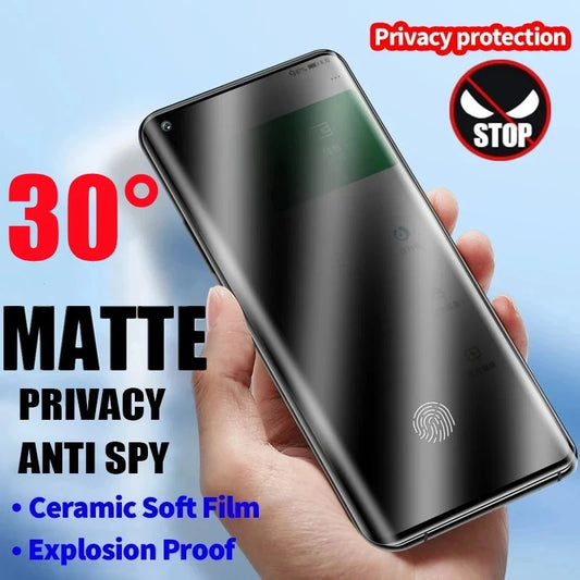 Protector de pantalla antiespía para Note 10+