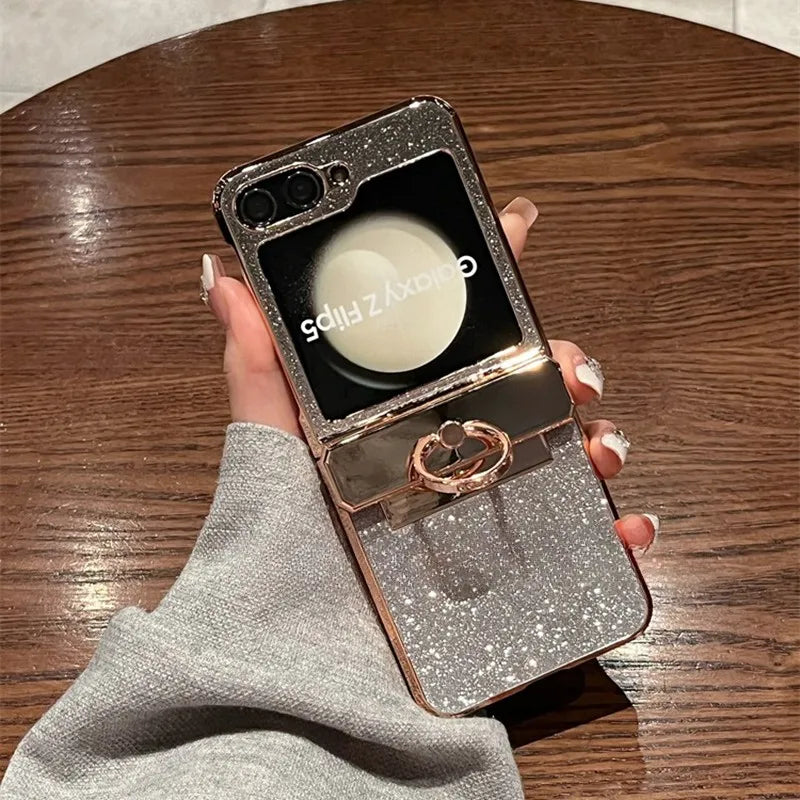 Funda rígida de lujo para Z Flip 6
