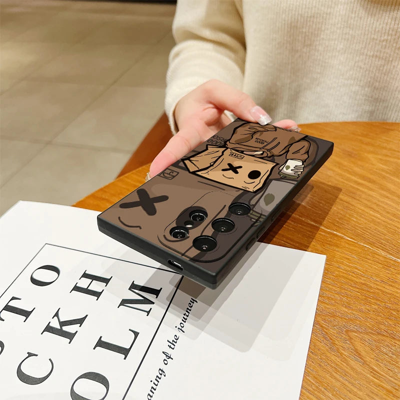 Funda para Note 20 Ultra Paper Man
