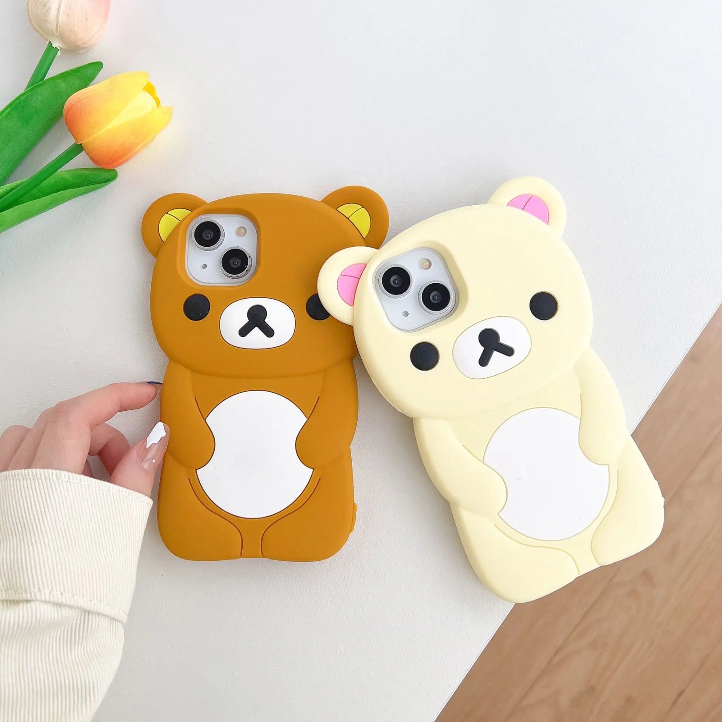iPhone 16PM Bear Silicone