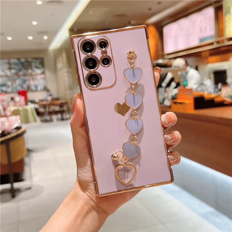 Estuche para pulsera de corazón S23+