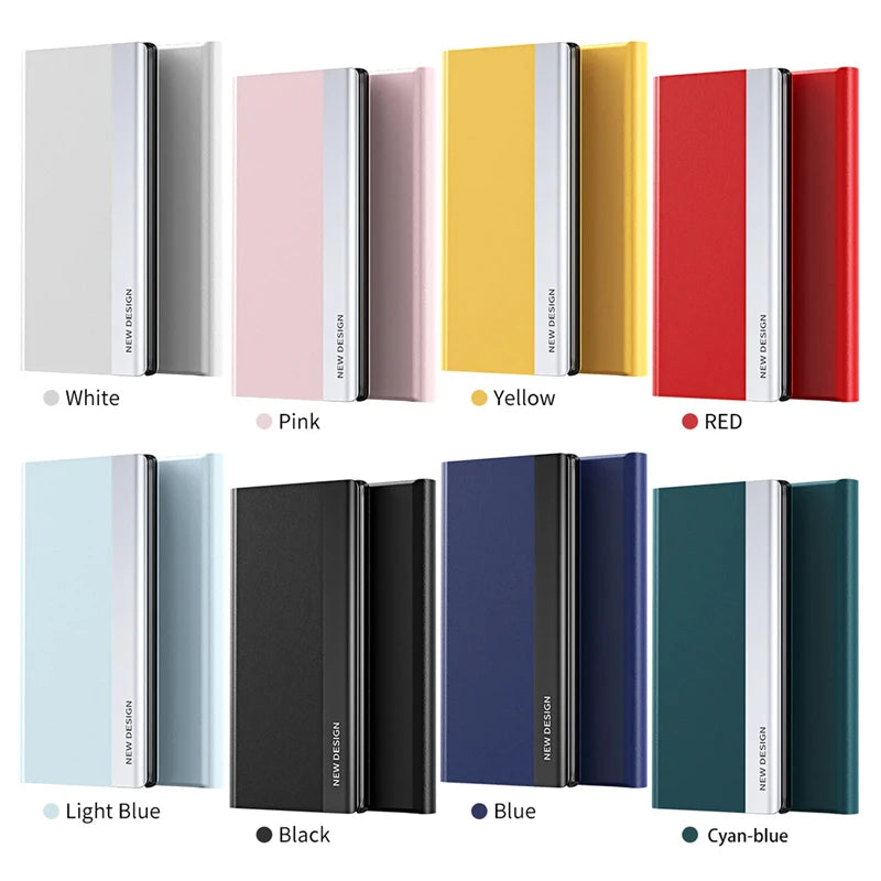 Funda de cuero para Note 10+