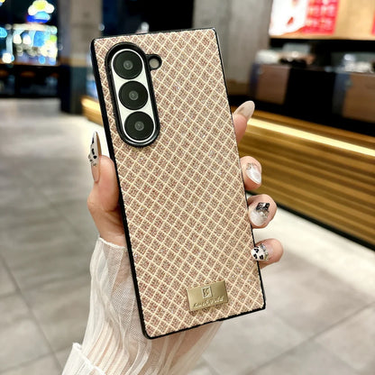 Estuche plegable Z Fold 4 con diamantes de imitación