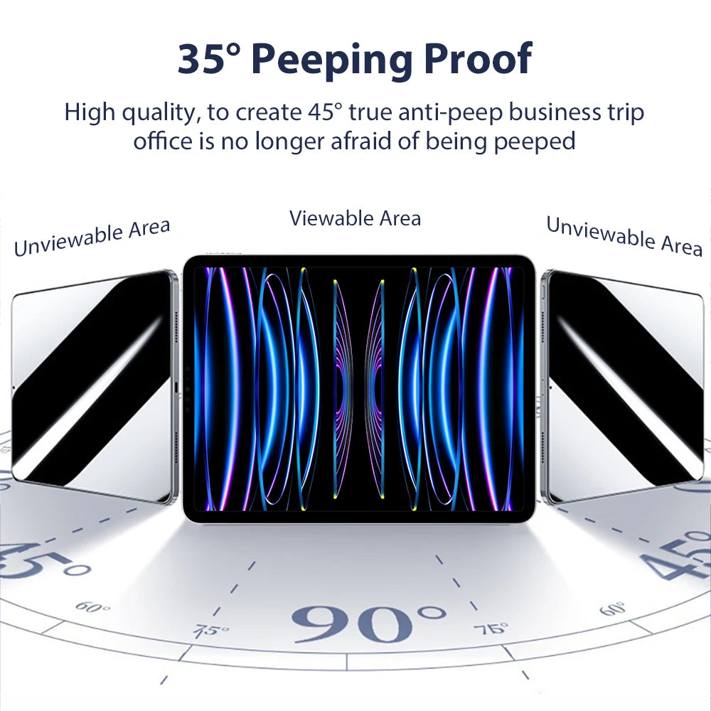iPad Privacy Glass Protector