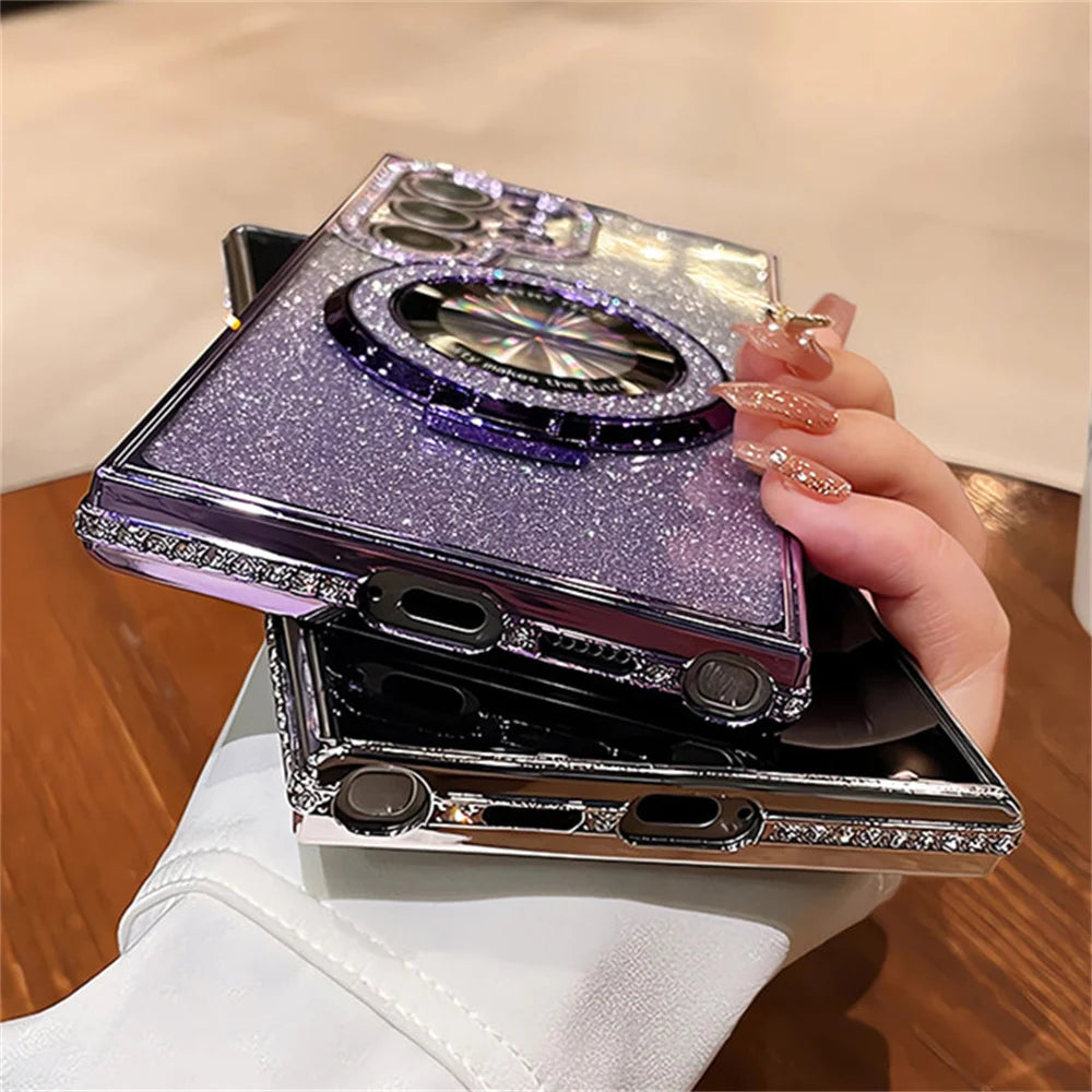 Funda con soporte de anillo magnético ultra S23