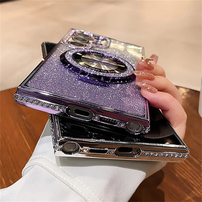 Funda con soporte de anillo magnético ultra S23
