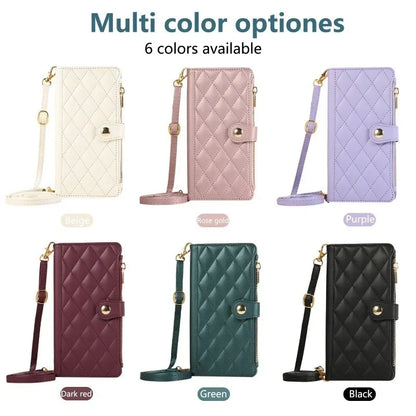 Funda tipo cartera cruzada S22