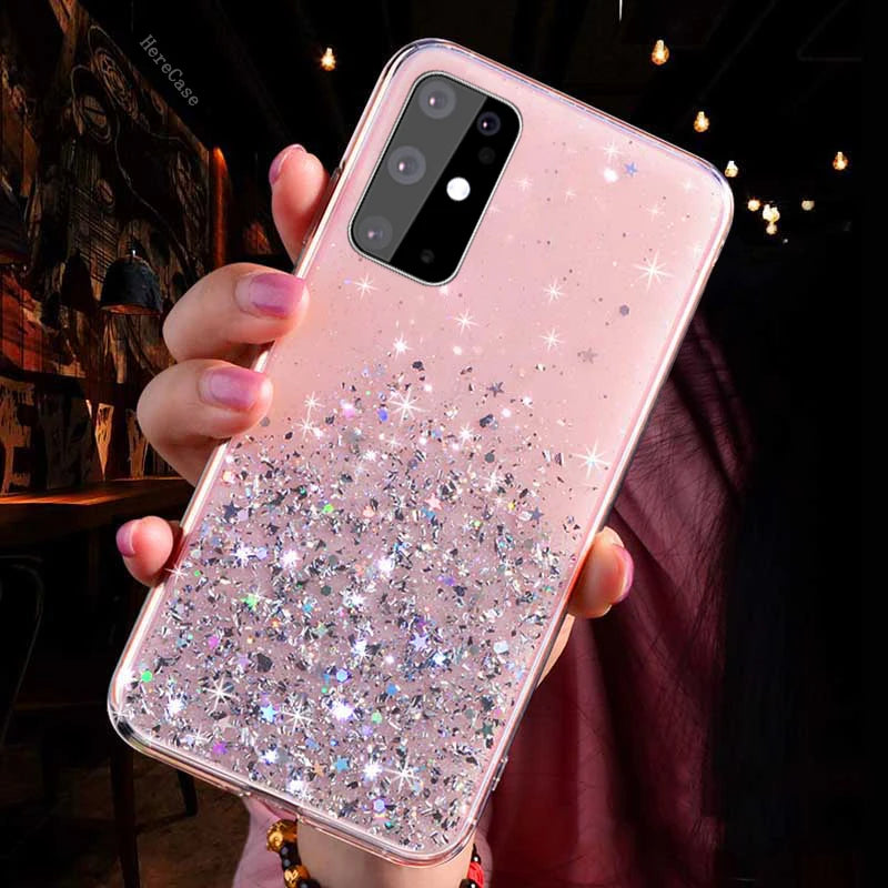 Funda trasera de silicona para Note 10+
