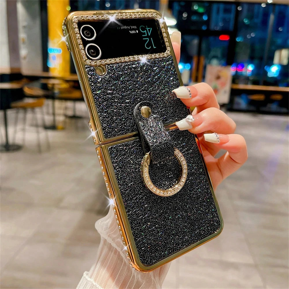 Funda de lujo a prueba de golpes para Z Flip 5