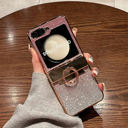 Funda rígida de lujo para Z Flip 6