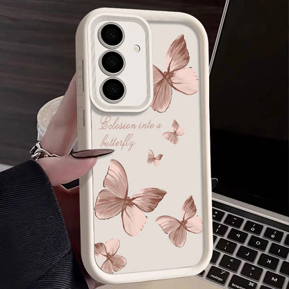 S24 Ultra Gold Butterfly