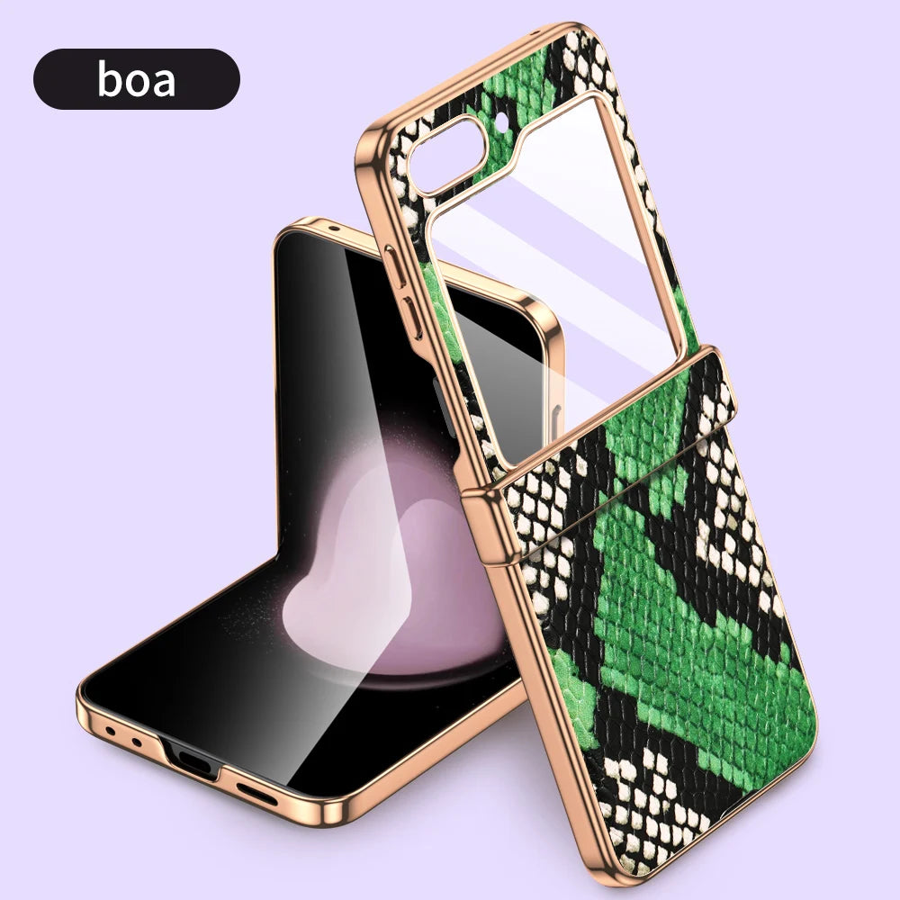 Funda protectora de vidrio templado para Z Flip 5