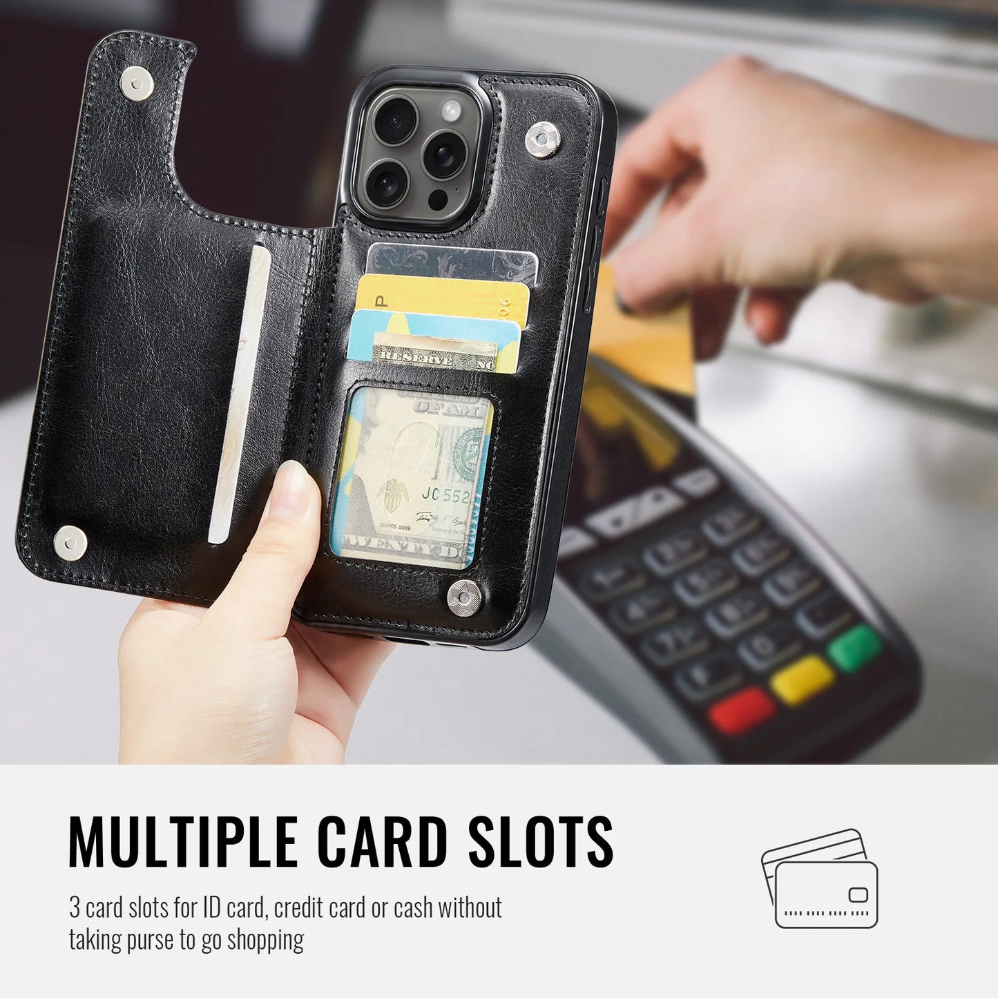 iPhone 16PM Card Holder