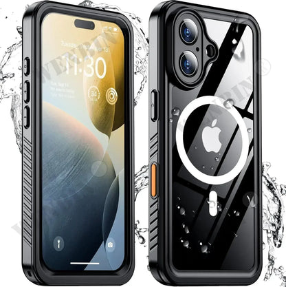 iPhone 17 Waterproof Case with MagSafe – Full Protection