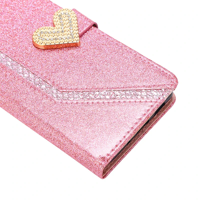 Funda brillante para iPhone 13/12Mini