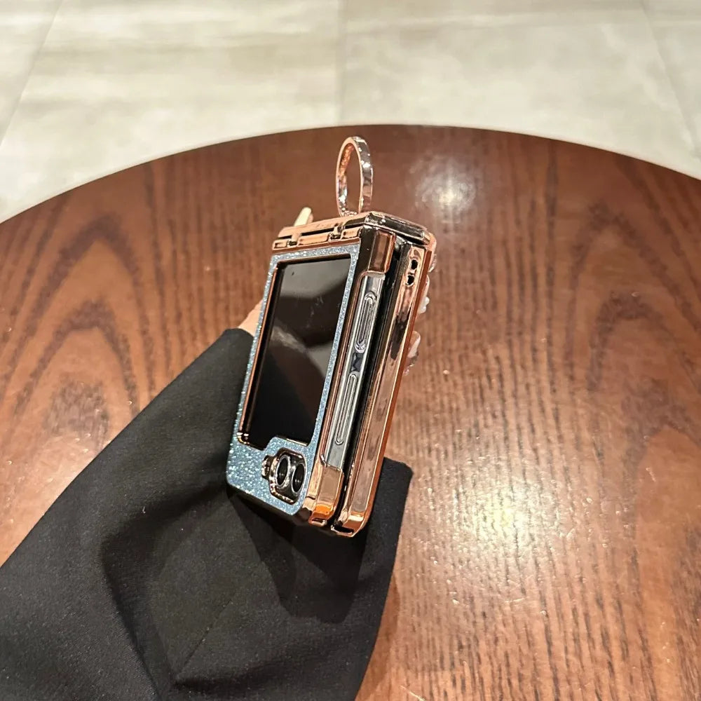 Funda rígida de lujo para Z Flip 5
