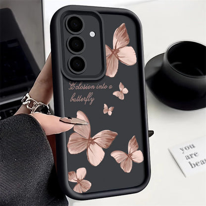 S24 Ultra Gold Butterfly