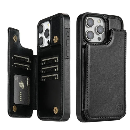 Magnetic Leather Case