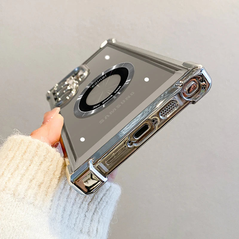 S24 Ultra Luxury Plating Magnetic