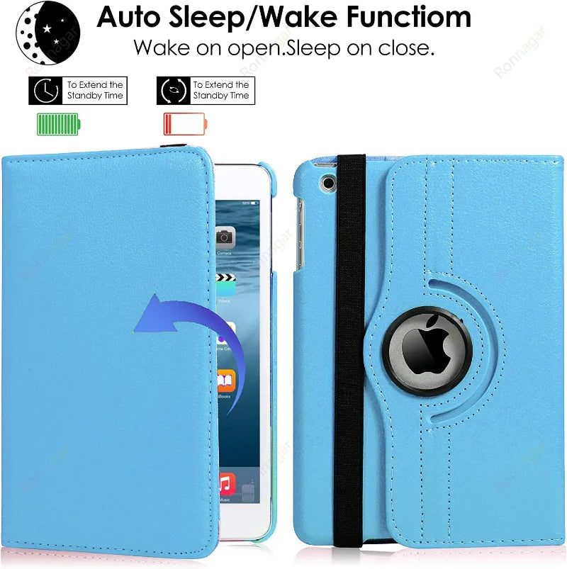 Funda giratoria para iPad 5 y 6
