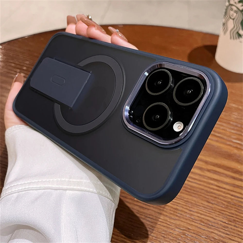 iPhone 17 MagSafe Kickstand Case – Stylish &Protective